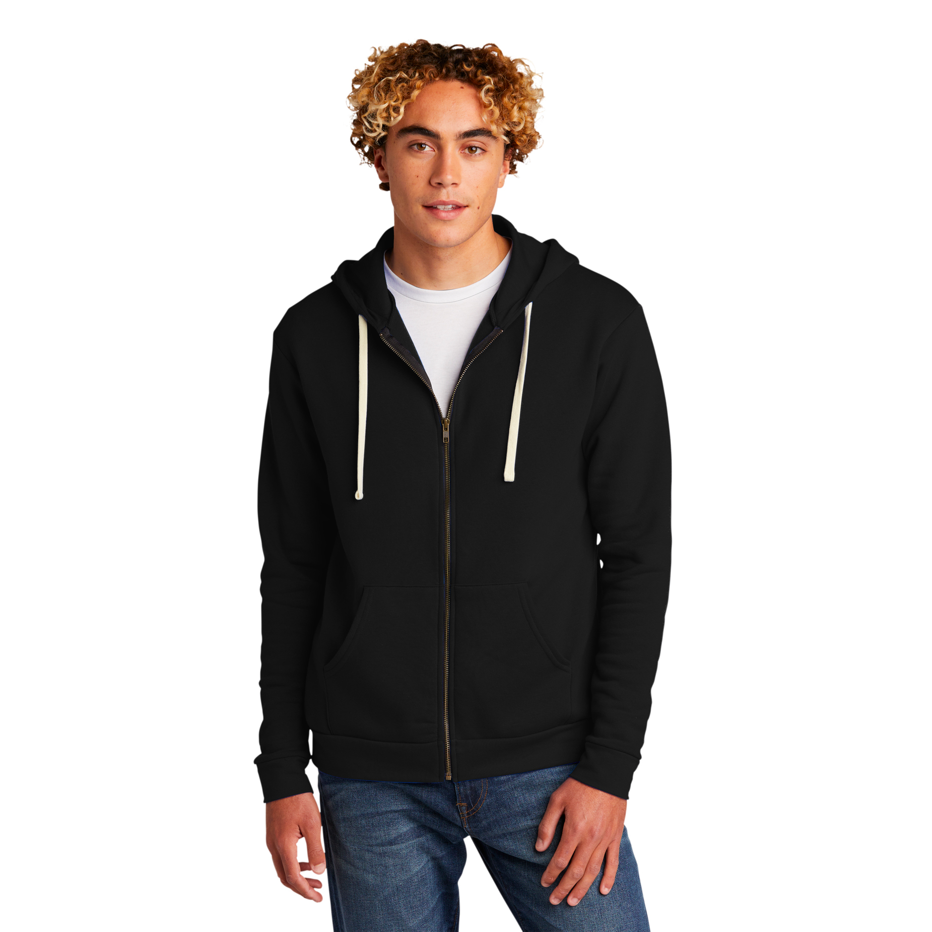 Customized Next Level Santa Cruz Full Zip Hoodie Unisex